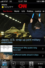 CNN App for iPhone – Update news on mobile -Update news t …