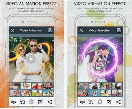 photo effect animation video maker