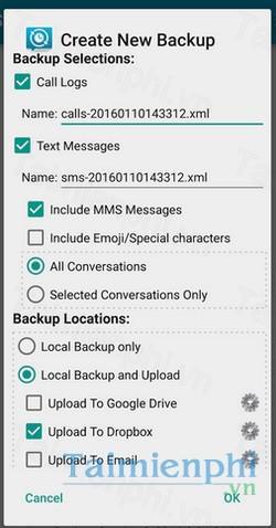 download sms backup and restore cho android