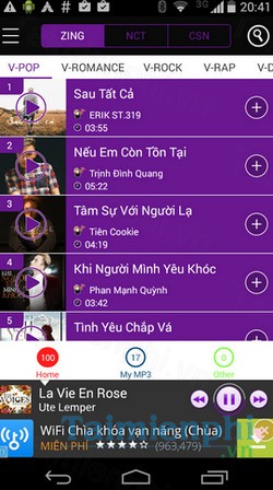 download trum mp3 cho android