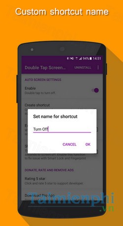 download double tap to screen off cho android