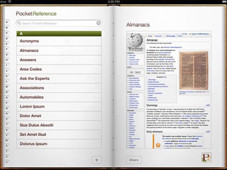 Pocket Reference for iPad