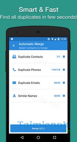 download simpler merge duplicates cho android