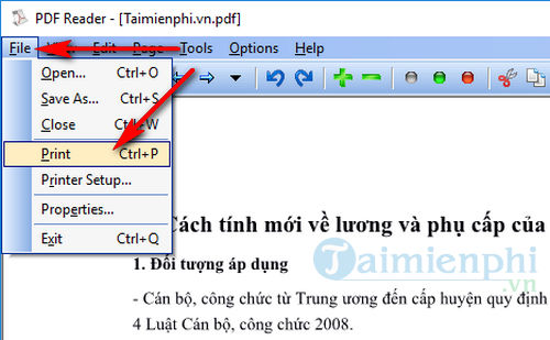 cach su dung pdf reader for windows 7 7