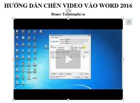 huong dan chen video vao word 2016 6